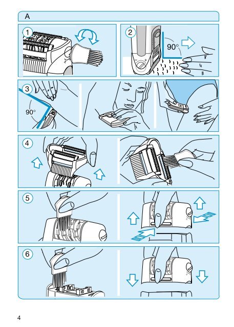 Silk·épil - Braun Consumer Service spare parts use instructions ...