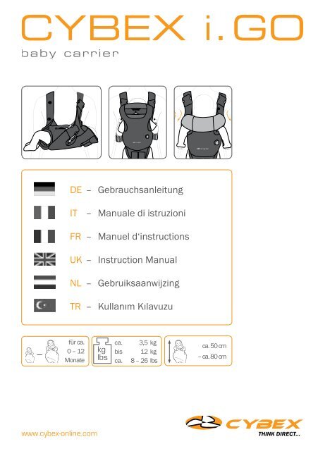 mamas and papas baby carrier instructions