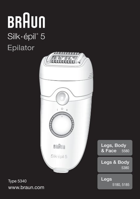 Silk épil 5® - Braun Consumer Service spare parts use instructions ...
