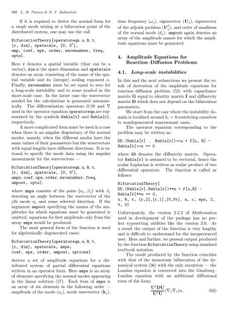 Computer Tools for Bifurcation Analysis: General Approach with