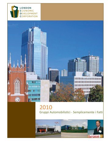 infrastruttura - London Economic Development Corporation