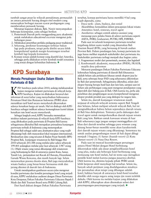 Edisi 23 Tahun 2010 - KPPU