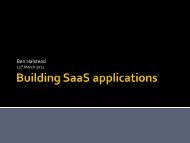 Designing SaaS applications - Brightpearl