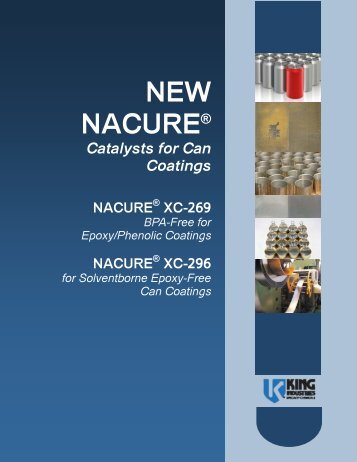 Catalysts for Can Coatings - King Industries, Inc.