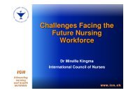 Challenges Facing the Future Nursing Workforce - RN4CAST