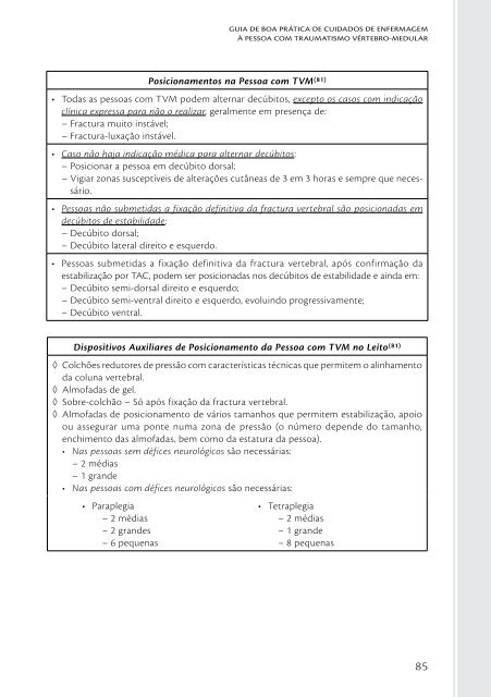 Guia de Boa PrÃ¡tica de Cuidados de Enfermagem Ã  Pessoa