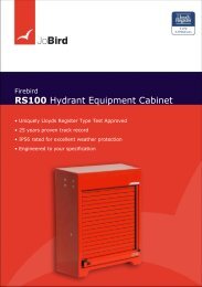 RS100 Hydrant Equipment Cabinet - Jo Bird