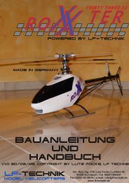 BAUANLEITUNG UND HANDBUCH - LF-Technik