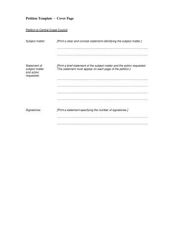 template cover page