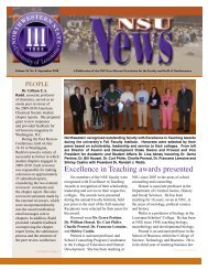 NSU News Sept. 2010 - Northwestern State University