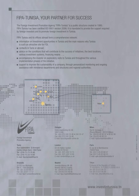 Tunisia, a performing aerospace supply chain - Invest in Tunisia ...