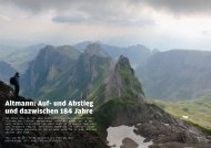 Altmann: Auf- und Abstieg und dazwischen 184 ... - Peter Donatsch