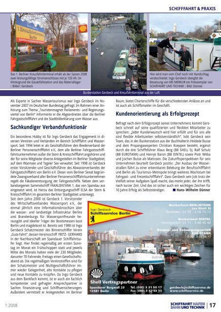 SUT_012008_Ausgabe_S.. - 1 | 2008 - Schiffahrt und Technik