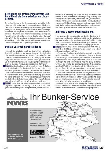 SUT_012008_Ausgabe_S.. - 1 | 2008 - Schiffahrt und Technik