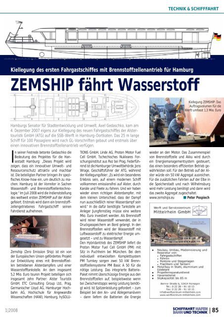 SUT_012008_Ausgabe_S.. - 1 | 2008 - Schiffahrt und Technik