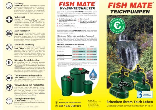 FISH MATE® - Pet Mate