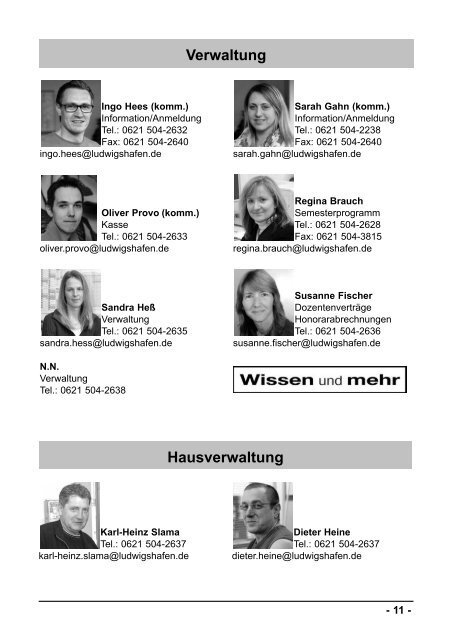 Semester II/2013 - Volkshochschule