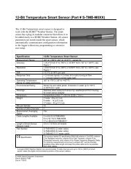 12-Bit Temperature Smart Sensor User's Guide