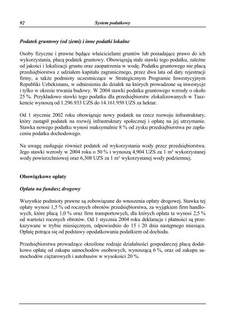 Uzbekistan - Przewodnik dla przedsiÄbiorcÃ³w - Polska Agencja ...