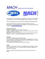 MACH Model Auto Club Heemstede - Efra.ws