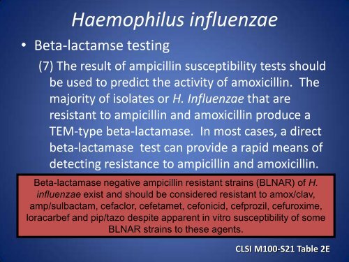 Susceptibility Testing of Neisseria and Haemophilus ... - SWACM