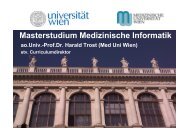Masterinfo Medizinische Informatik.pdf - UniversitÃ¤t Wien