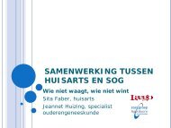 Samenwerking tussen huisarts en SOG - Caransscoop