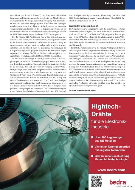 PDF-Ausgabe herunterladen (29.6 MB) - elektronik industrie