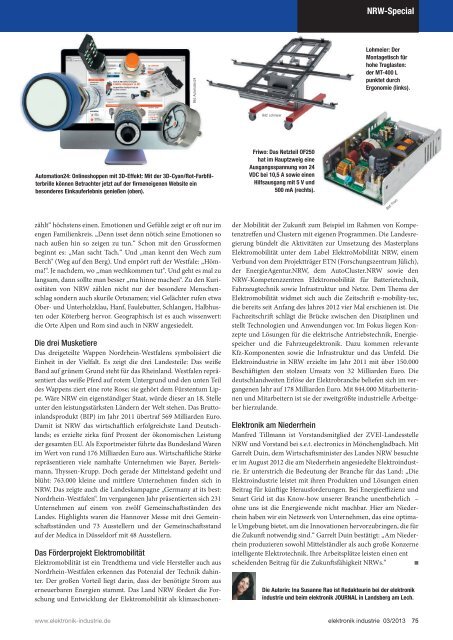 PDF-Ausgabe herunterladen (29.6 MB) - elektronik industrie