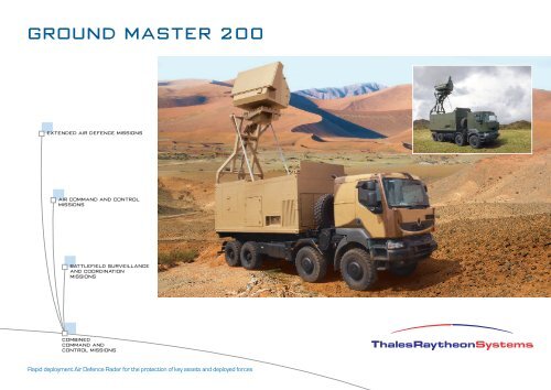 GROUND MASTER 200 - ThalesRaytheonSystems