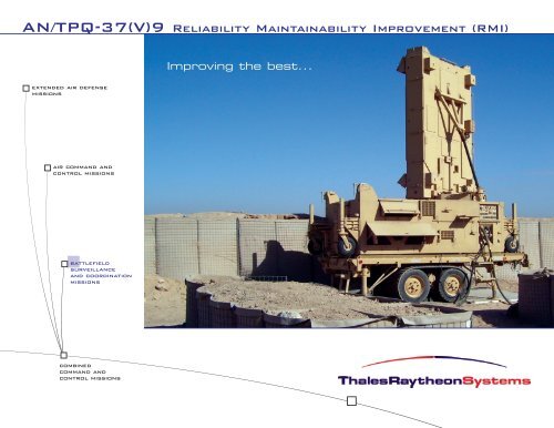 AN/TPQ-37(V) - ThalesRaytheonSystems