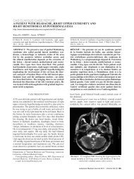 CAS CLINIQUE / CASE REPORT - Lebanese Medical Journal