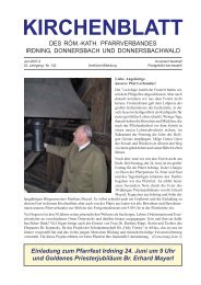 Kirchenblatt 2007-2 - Pfarrverband Irdning