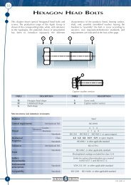 hexagon head bolts