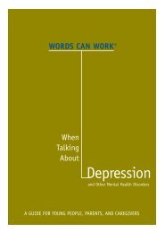 WCW Depression booklet 8-07 Final - Words Can Work