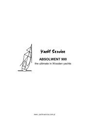 ABSOLWENT 900 - HABER YACHTS