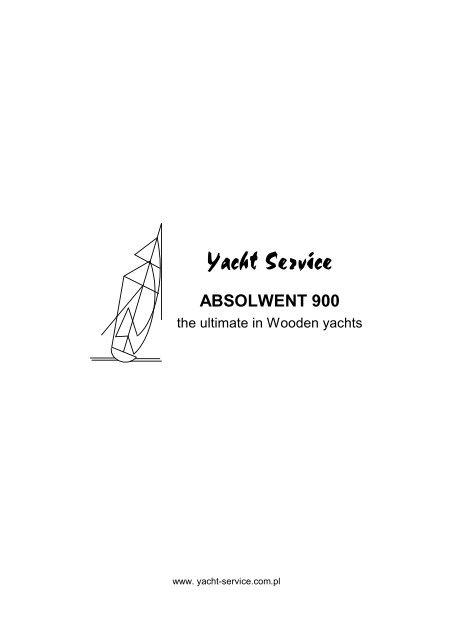 ABSOLWENT 900 - HABER YACHTS