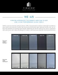 Viracon Spandrel Glass Color Chart