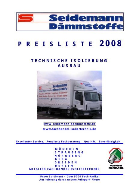 A 2008 - bei Seidemann-Daemmstoffe