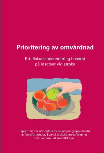 Prioritering av omvÃ¥rdnad - VÃ¥rdfÃ¶rbundet