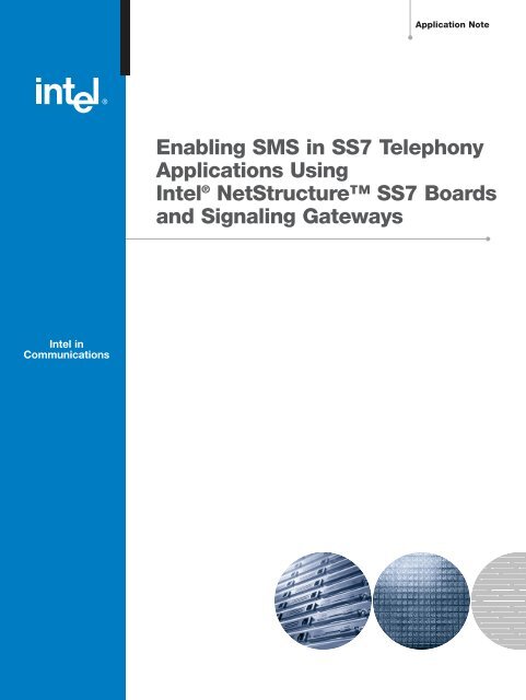 Enabling SMS in SS7 Telephony Applications Using ... - CompTek