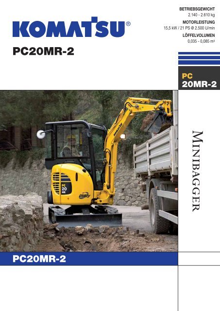 Komatsu PC20MR-2