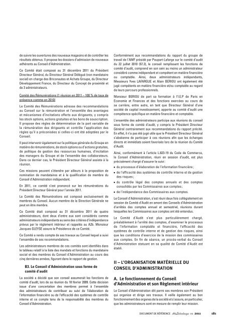 Document de rÃ©fÃ©rence au 31 dÃ©cembre 2011 - Groupe Mr.Bricolage