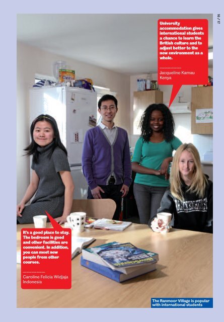 International Home from Home 2012/13 - University of Sheffield