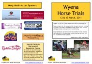 Wyena Whinny - Wyena Pony Club