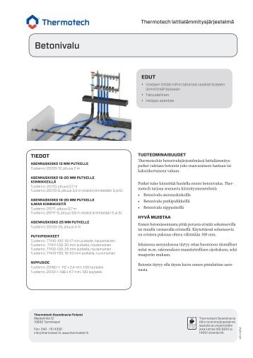 AO Betonivalu.pdf - Thermofloor lattialämmitys