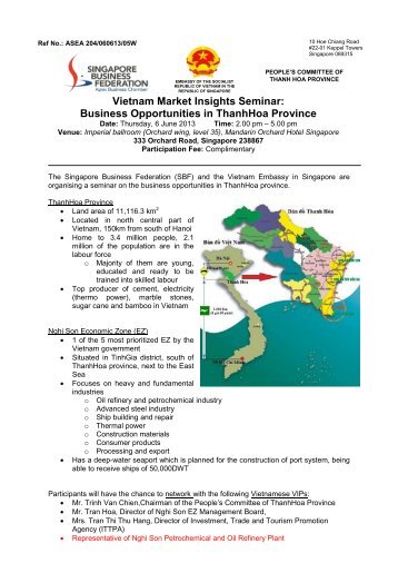 Vietnam Market Insights Seminar: Business Opportunities in ...