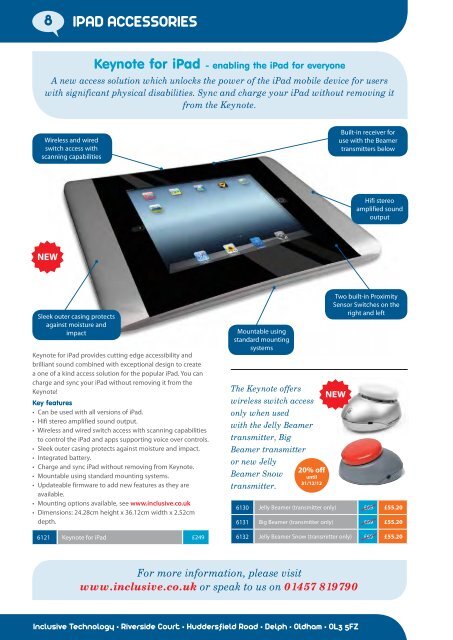 iPads - - Inclusive Technology