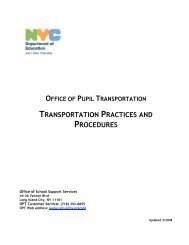 TRANSPORTATION PRACTICES AND PROCEDURES - Opt-osfns.org