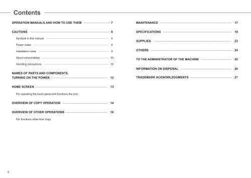 MX-4112N/5112N Operation-Manual Start-Guide GB - Sharp